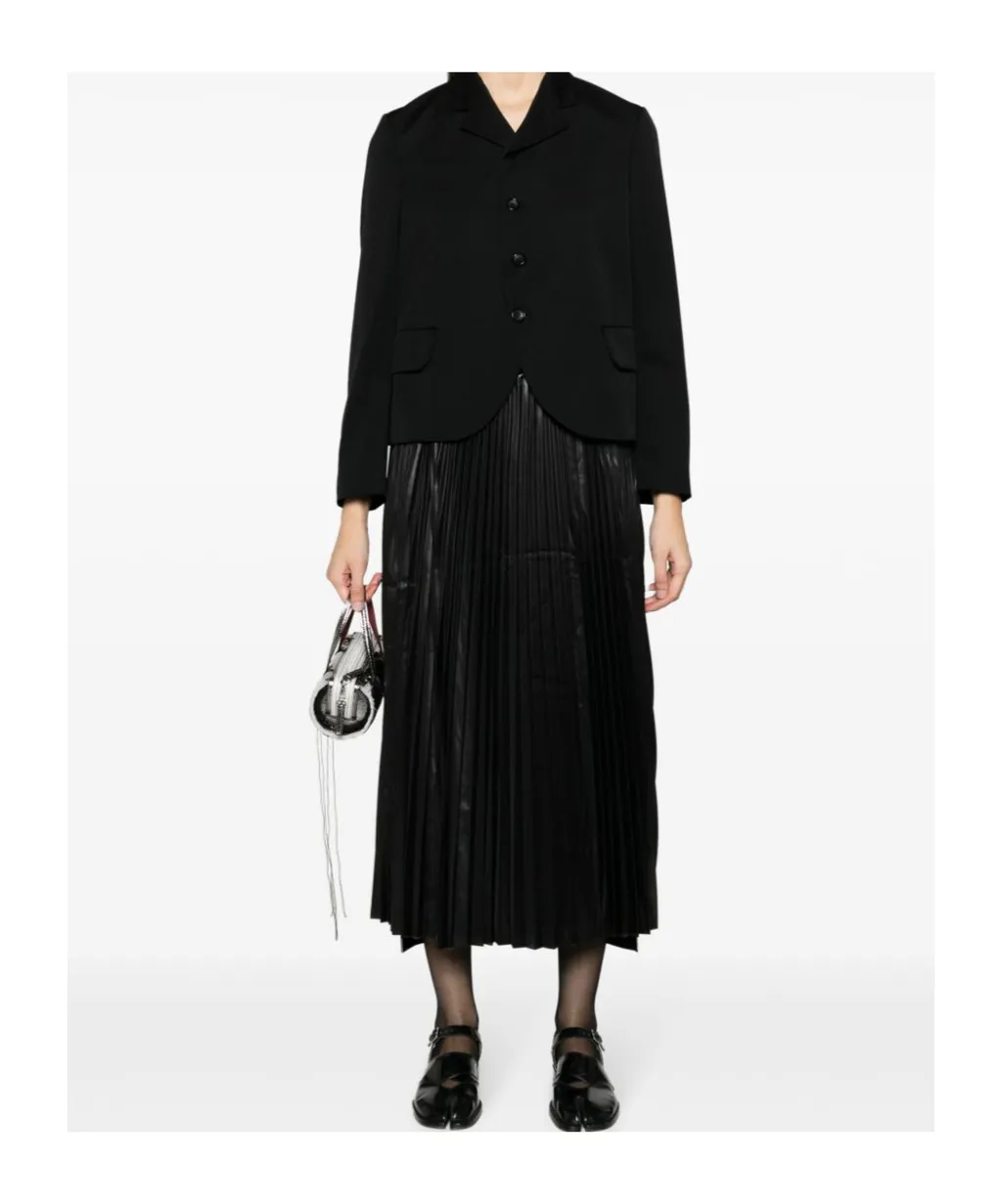 Junya Watanabe Pleated Straight Hem Trousers