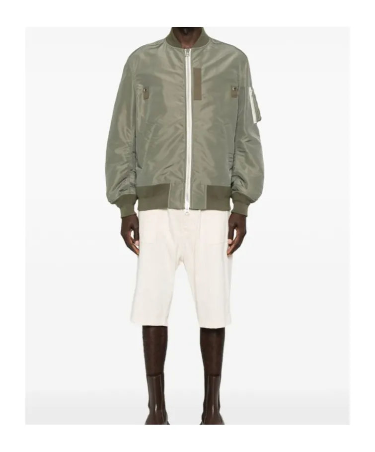 Sacai Zip-Up Bomber Jacket