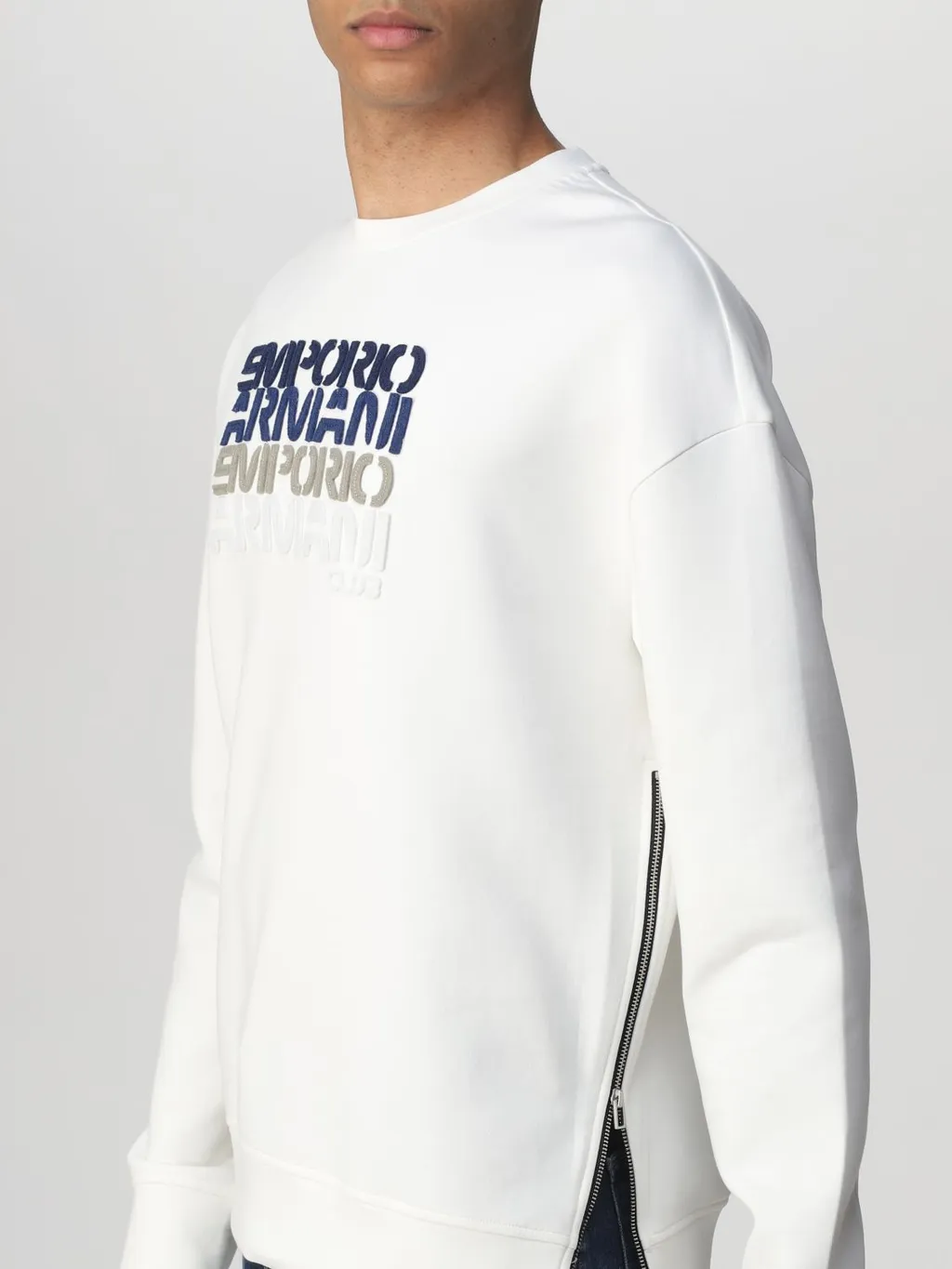 Round Collar Long Sleeve Sweater