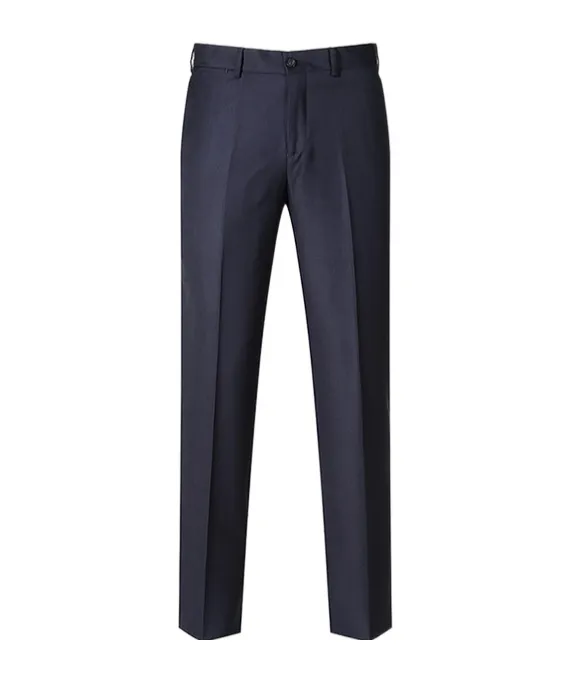 Wool Straight-Leg Trousers