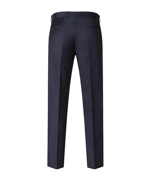 Wool Straight-Leg Trousers