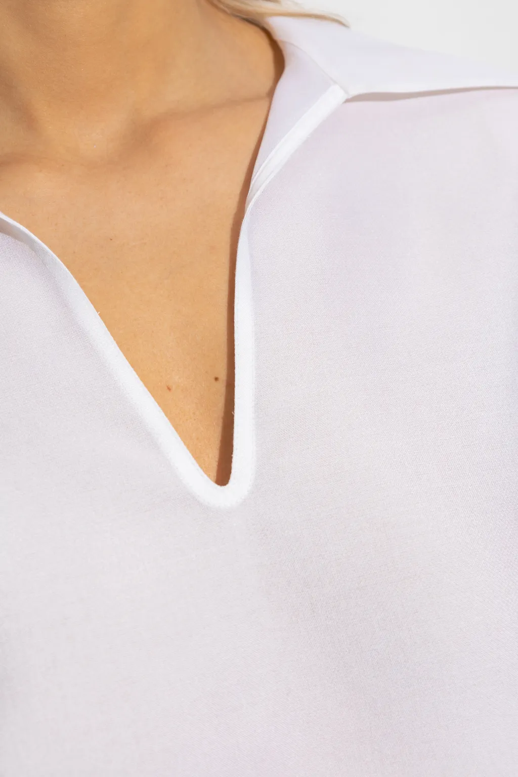 Tory Burch V-Neck Long Sleeved Blouse