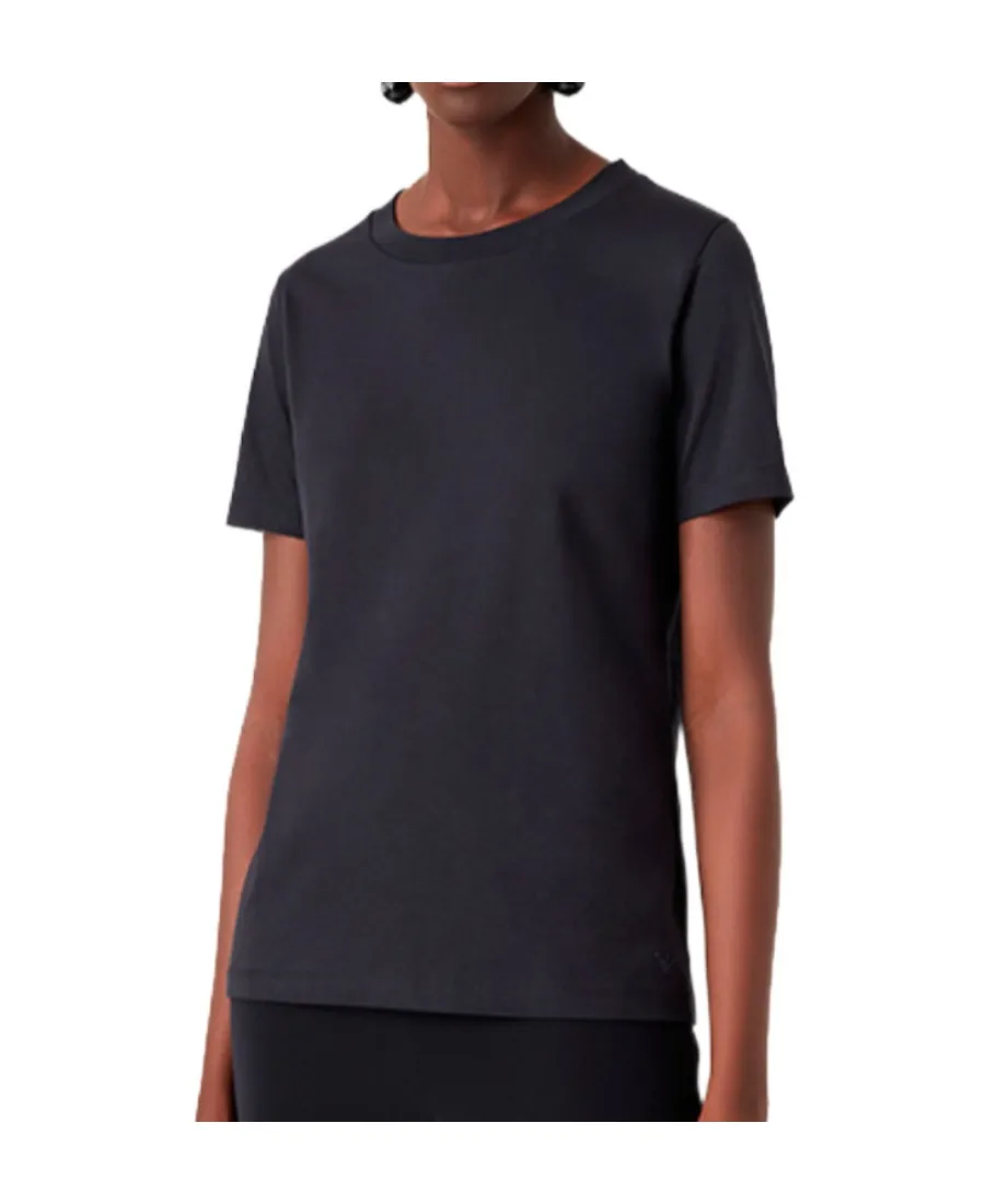 Round-Neck Cotton T-Shirt