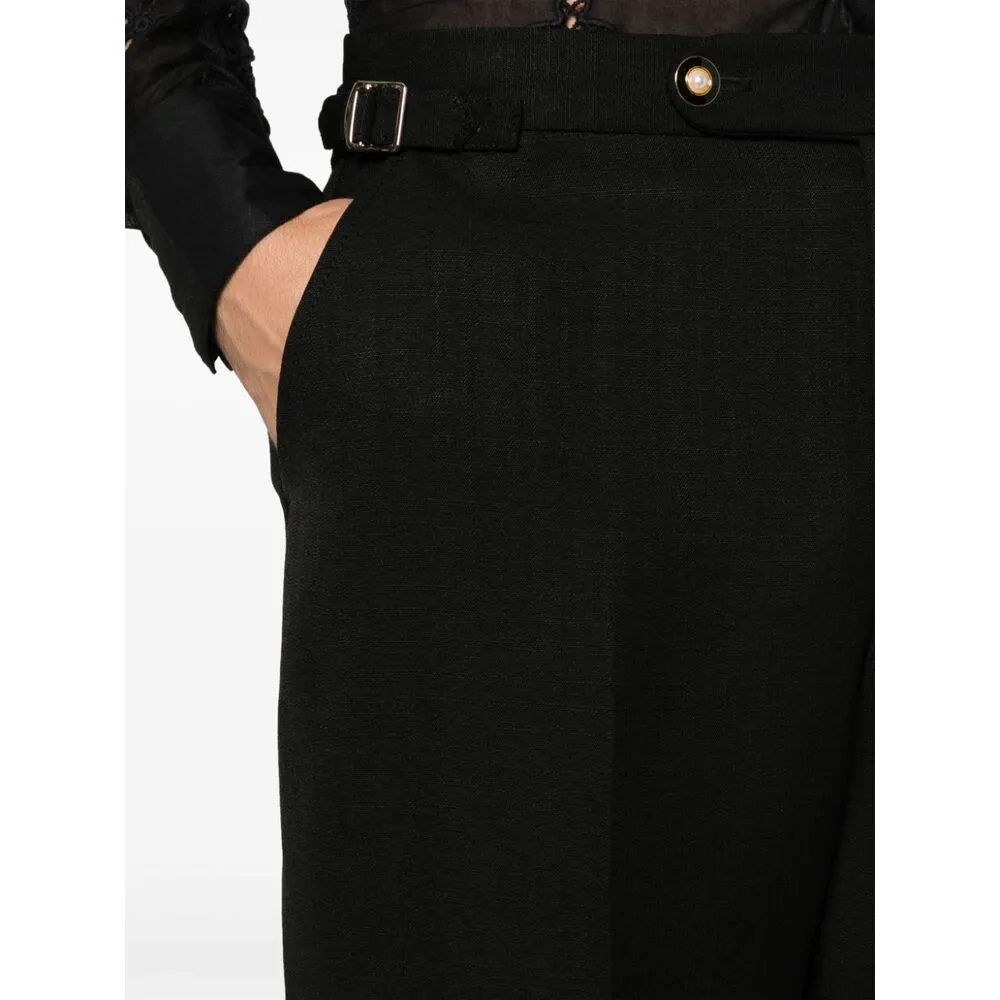 Casablanca Straight-Leg High Waist Trousers