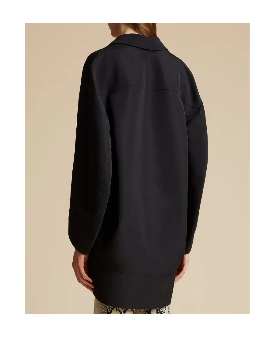 Khaite Kal Oversized Shirt Dress