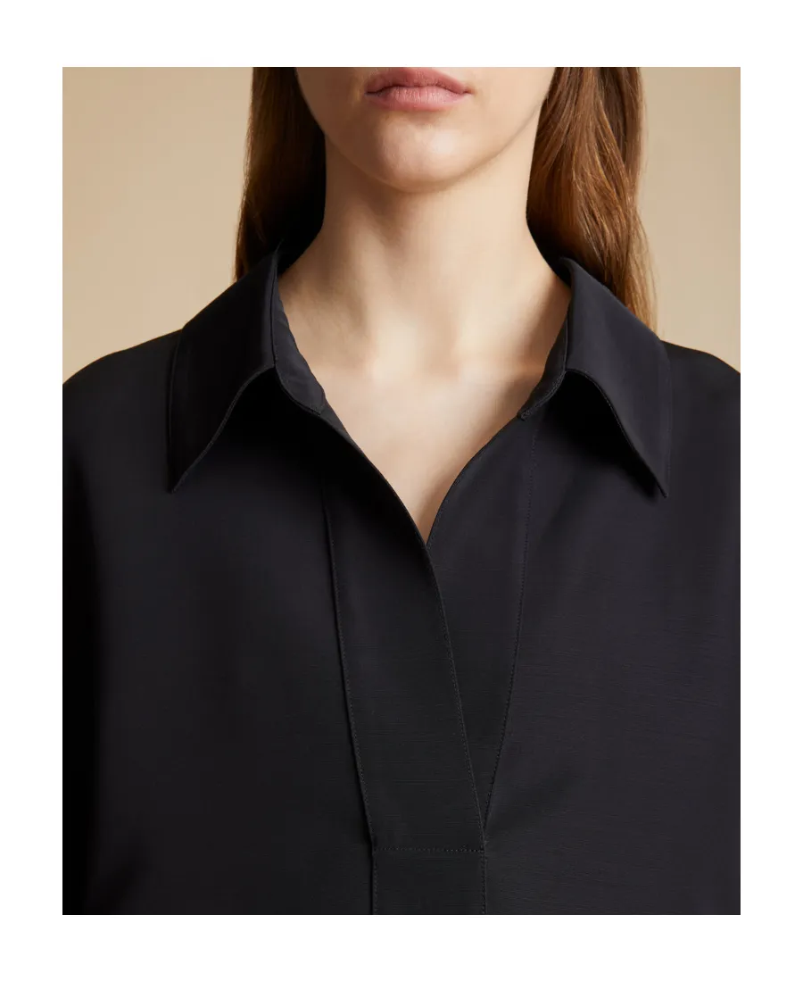 Khaite Kal Oversized Shirt Dress