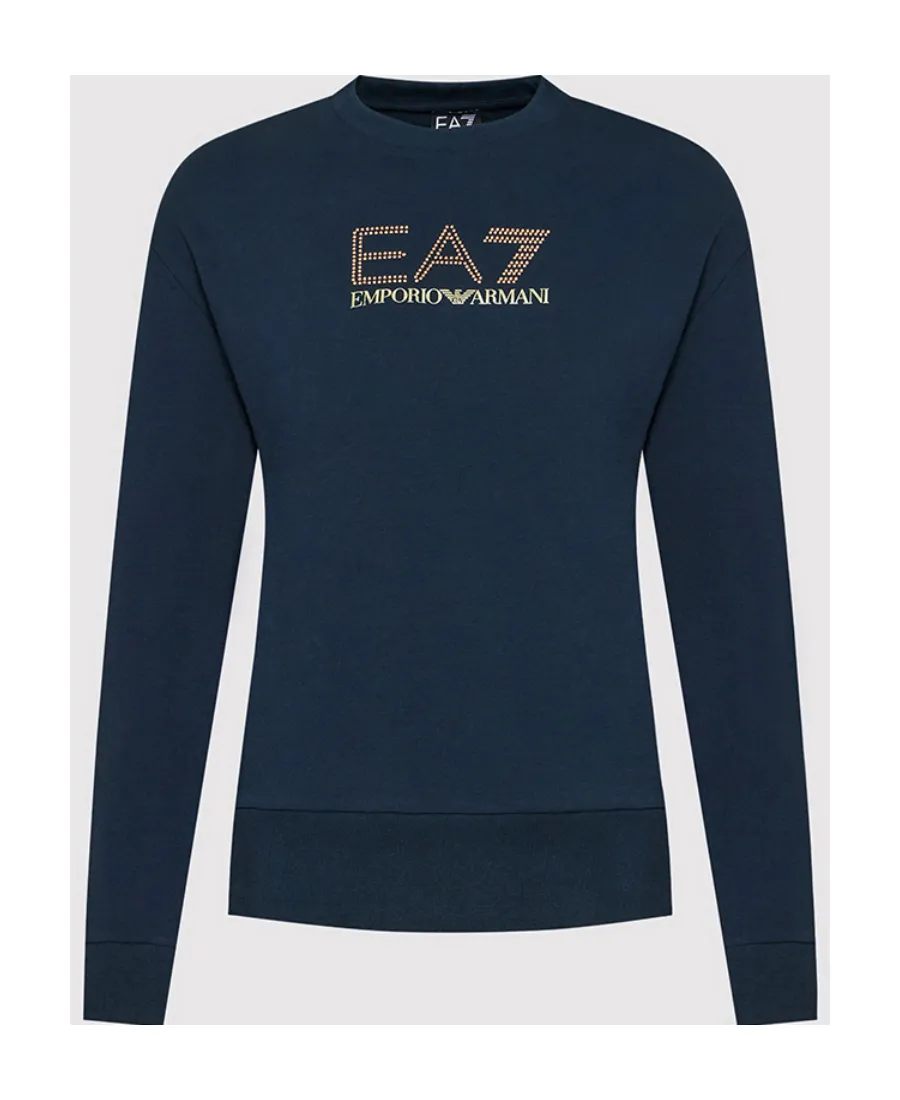 Studded-Logo Sweatshirt Tracksuit