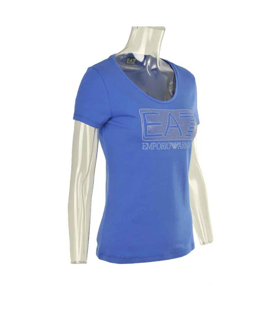 T-Shirt With Round Neck And Short Sleeves