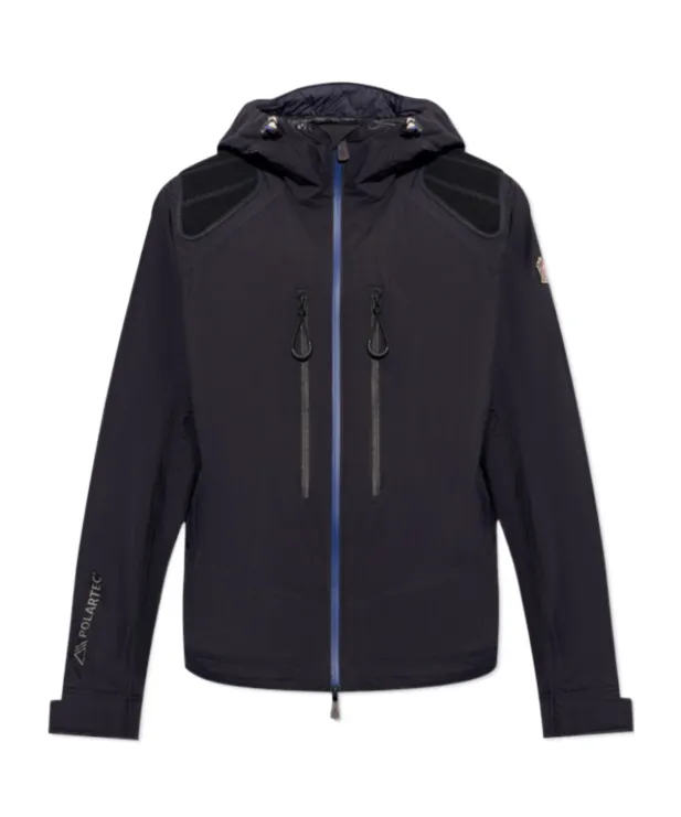 Moncler Grenoble Zip-Up Hooded Jacket