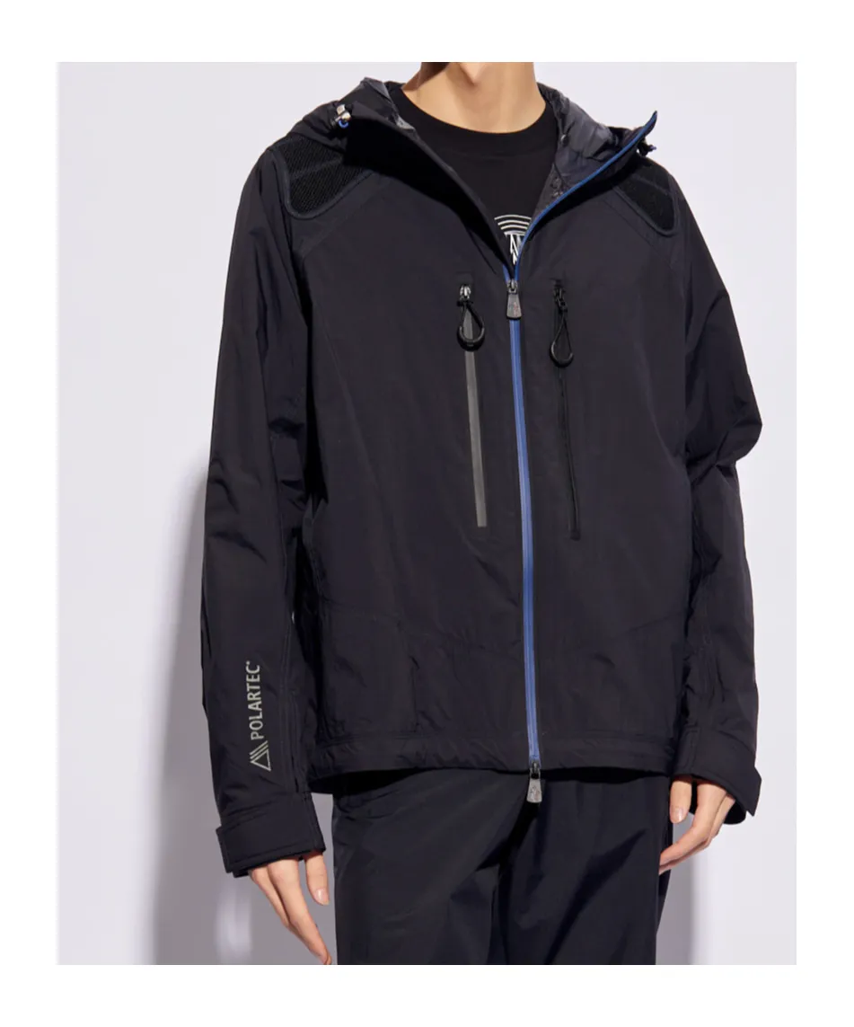 Moncler Grenoble Zip-Up Hooded Jacket