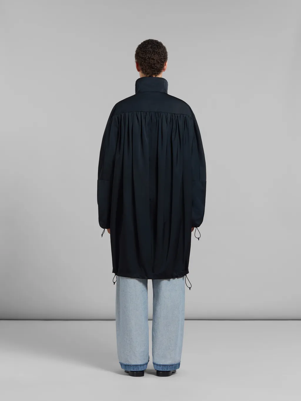 Marni Raglan-Sleeve High-Neck Zip-Up Jacket
