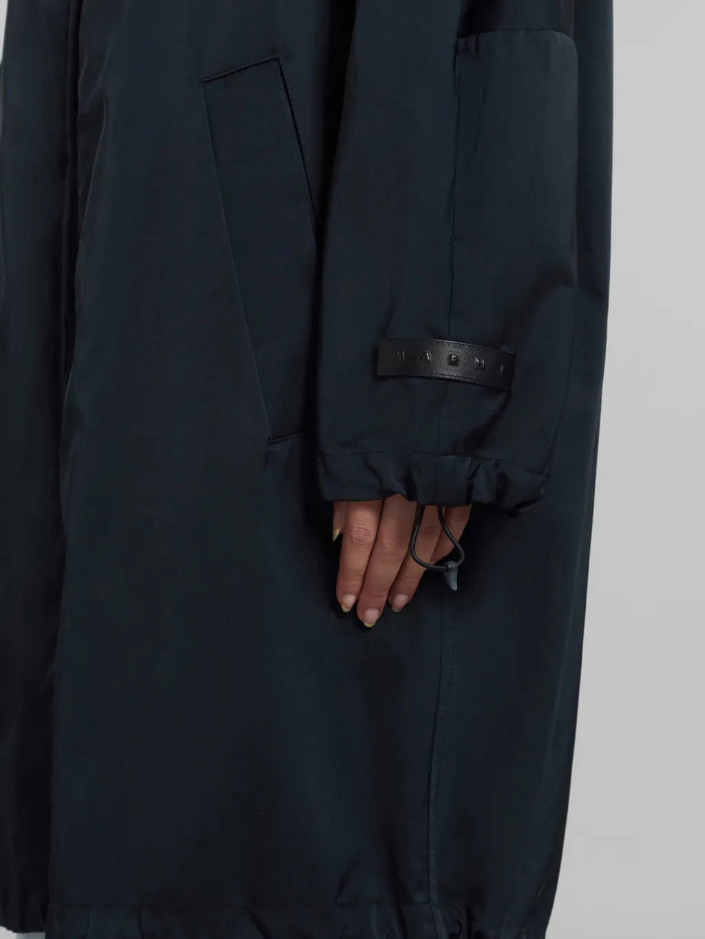 Marni Raglan-Sleeve High-Neck Zip-Up Jacket