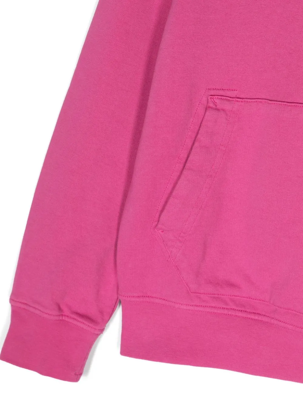 Stone Island Junior Compass-Patch Long-Sleeved Hoodie