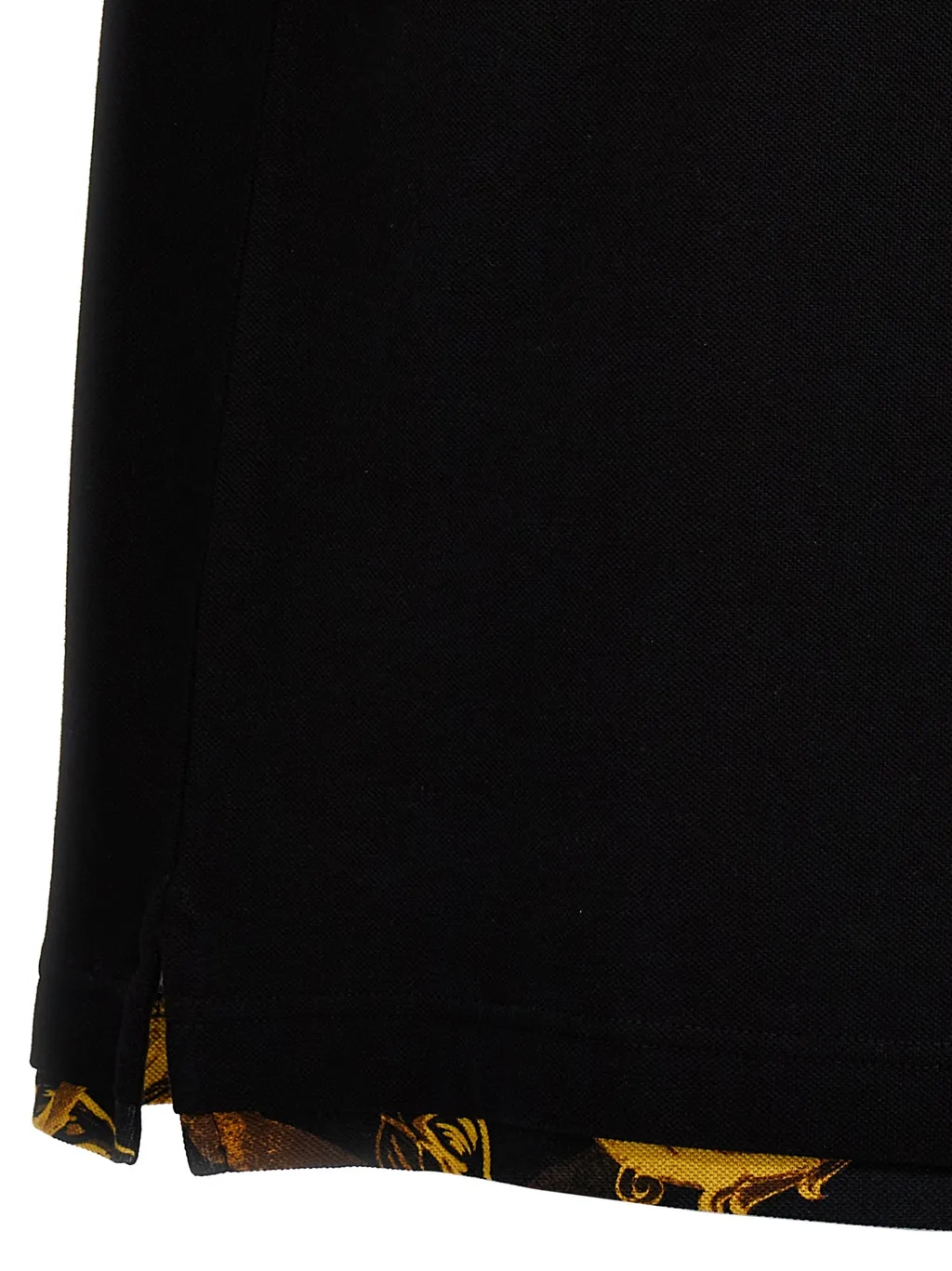 Versace Jeans Couture Logo-Embroidered Short-Sleeved Polo Shirt