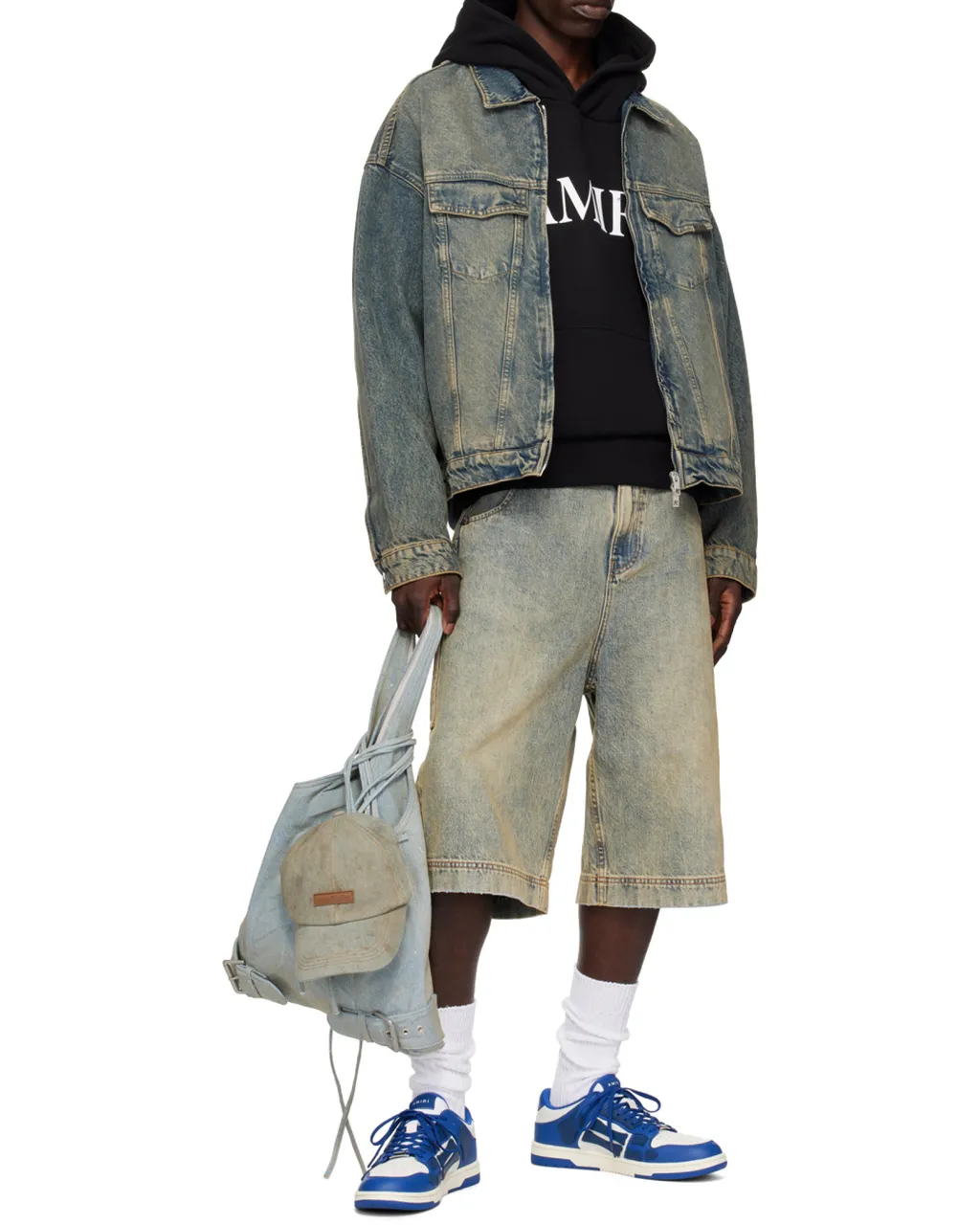 Amiri Logo Printed Hoodie