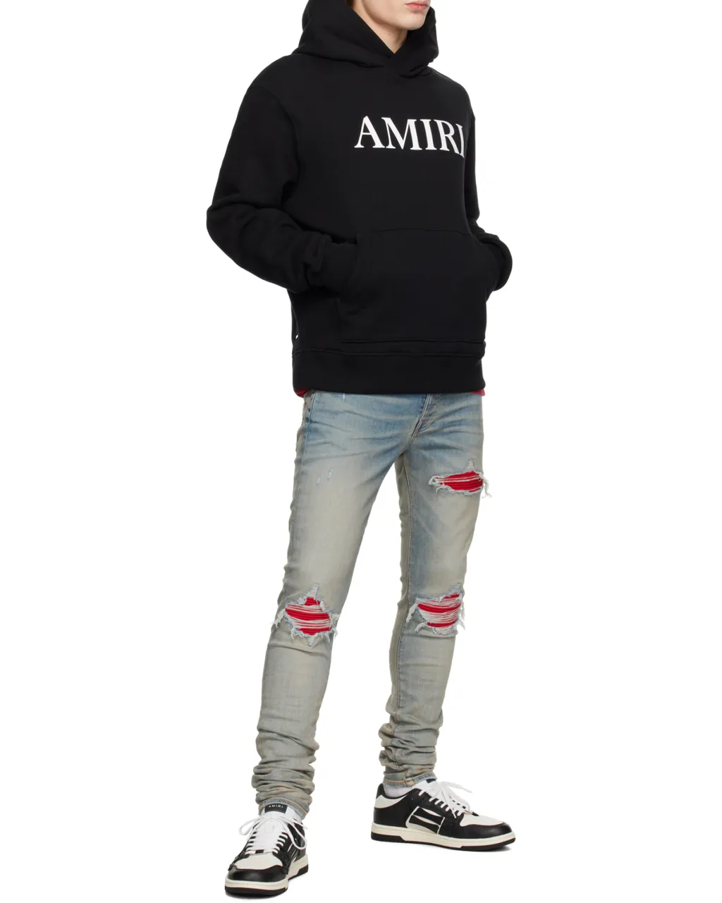 Amiri Logo Printed Hoodie