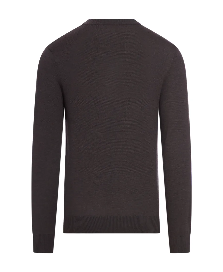 Fendi Oversized Ff Intarsia Knitted Jumper
