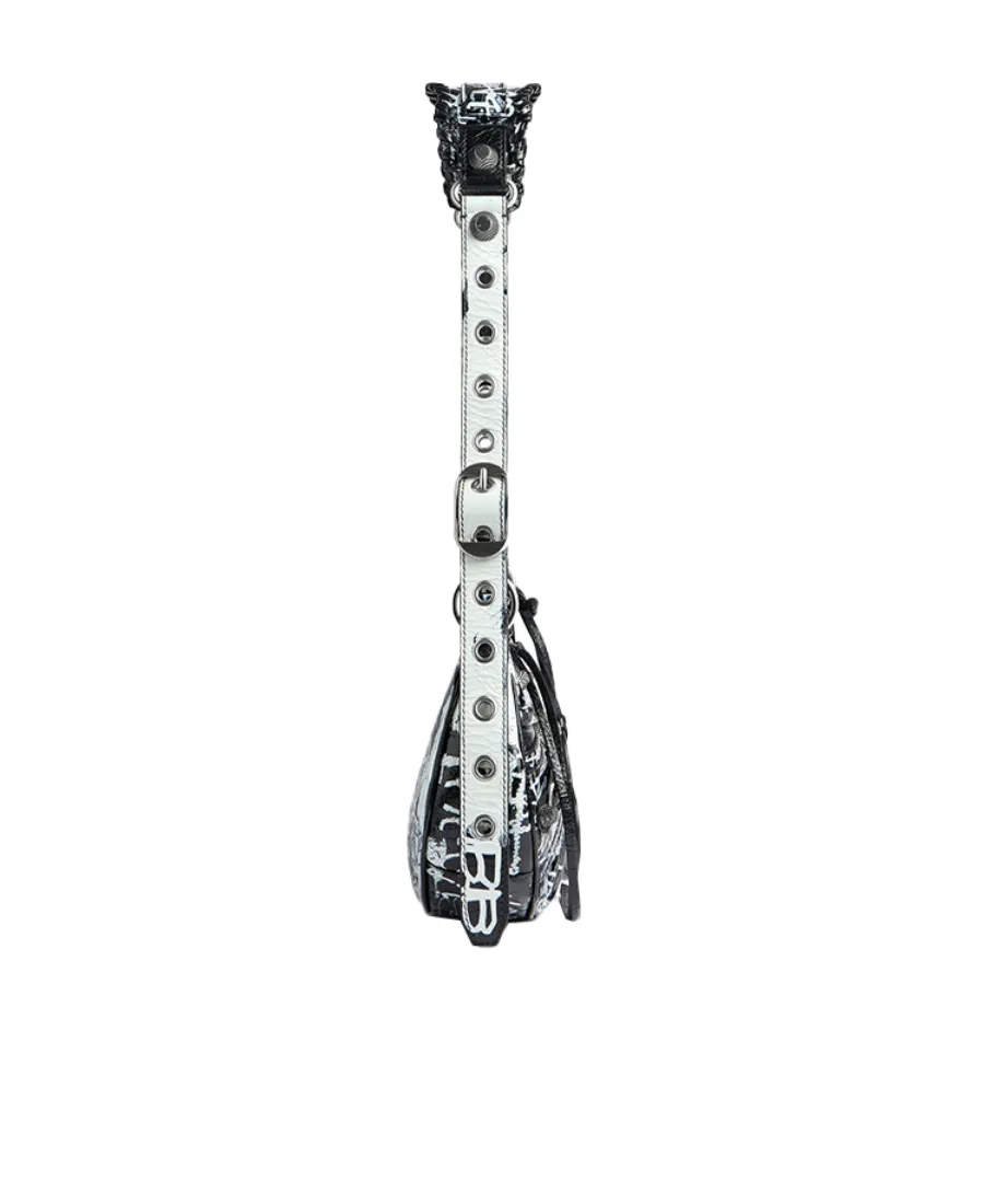 Le Cagole Graffiti Xs Shoulder Bag
