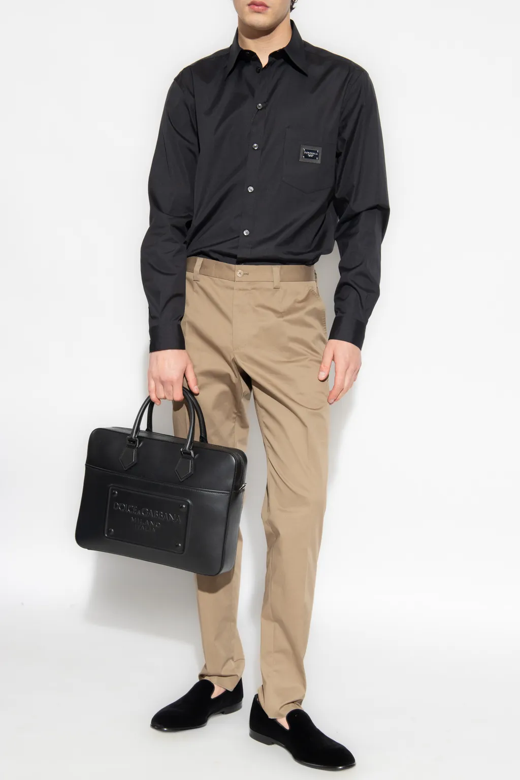 Dolce & Gabbana Mid-Rise Chino Trousers