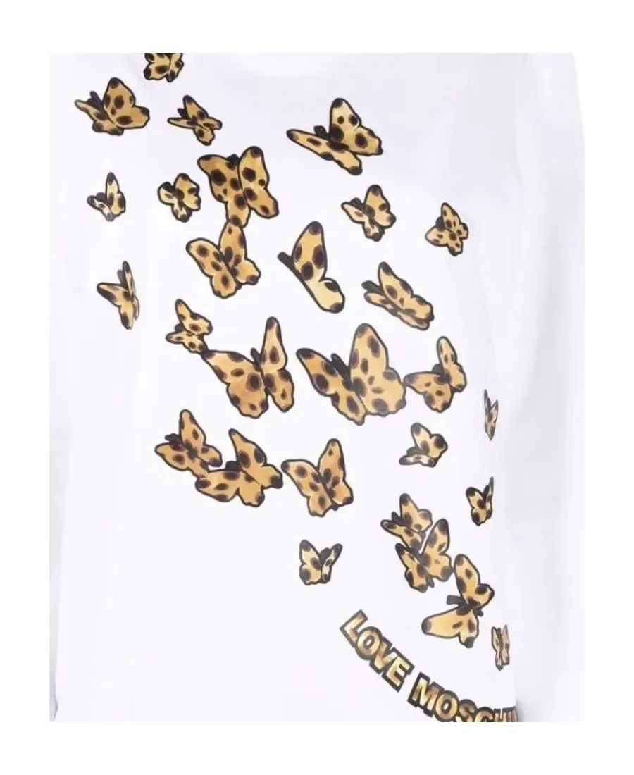 Butterfly-Print T-Shirt