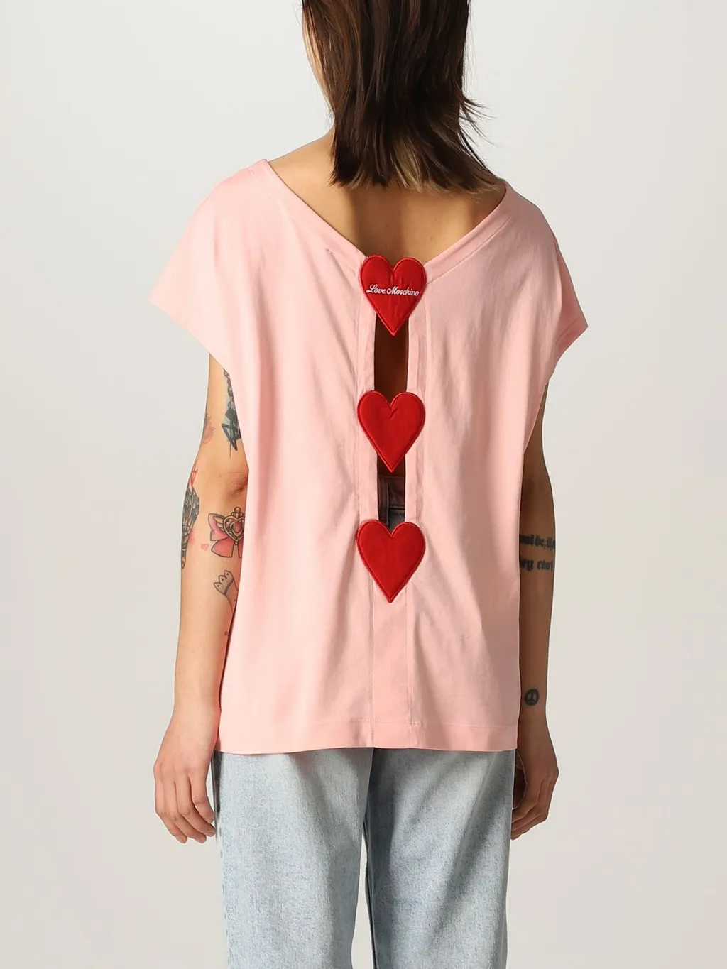 T-Shirt With Round Neck And Short Sleeves