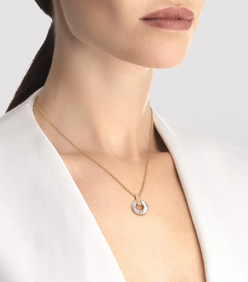 Logo Pendant Necklace