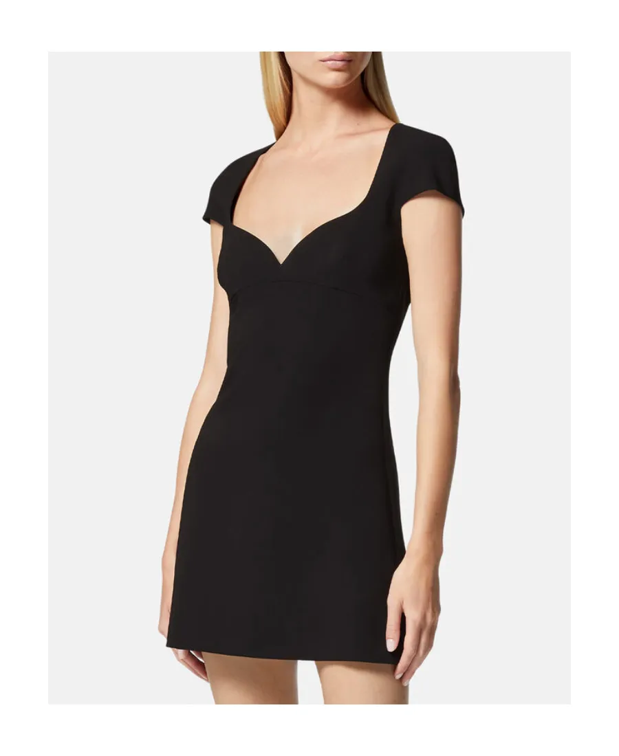 Versace V-Neck Mini Dress
