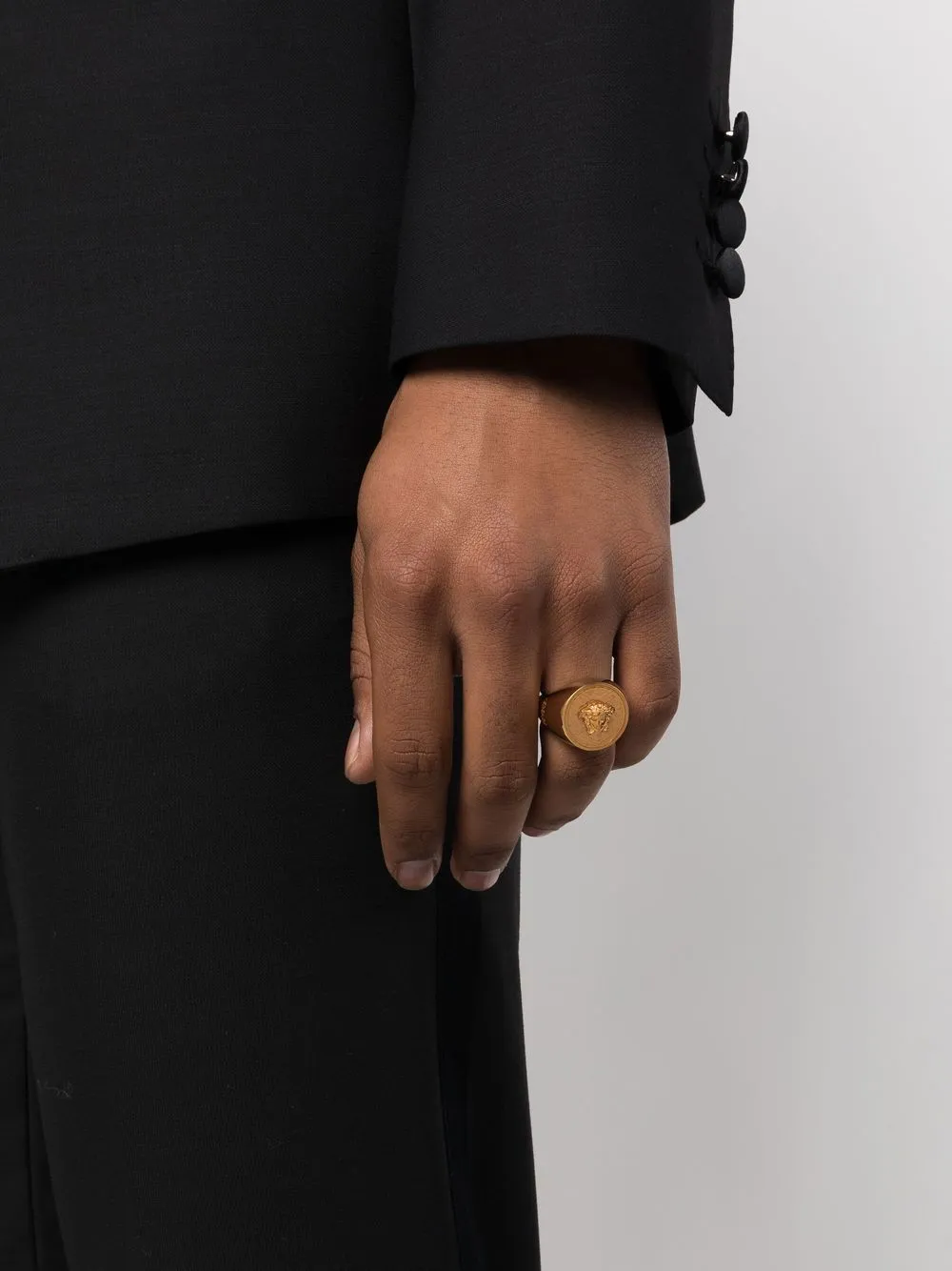 Versace Medusa Head Ring