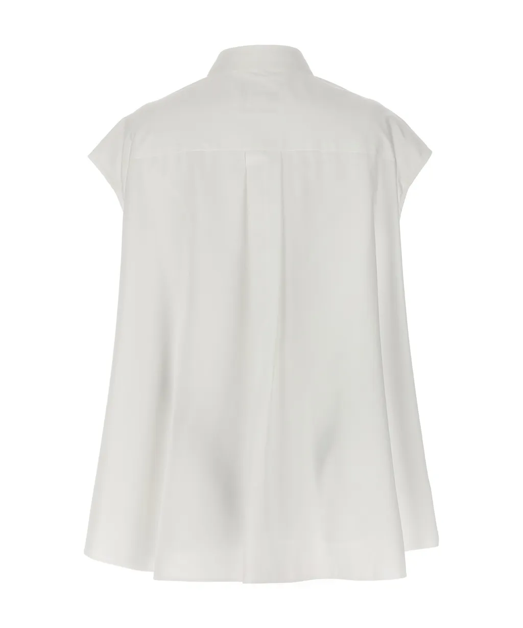 Sacai Sleeveless Poplin Shirt