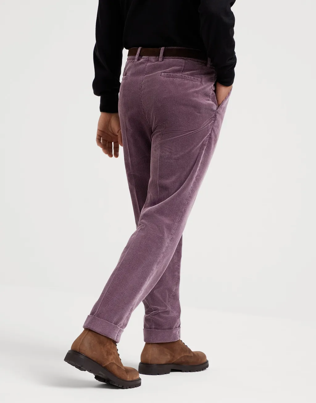 Corduroy Tapered Trousers