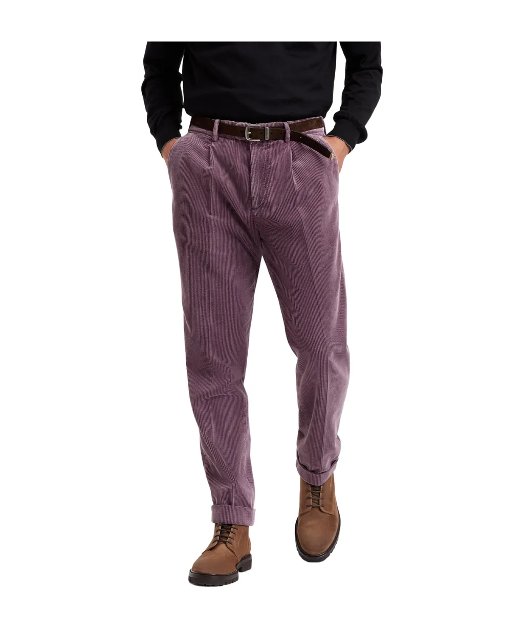 Corduroy Tapered Trousers