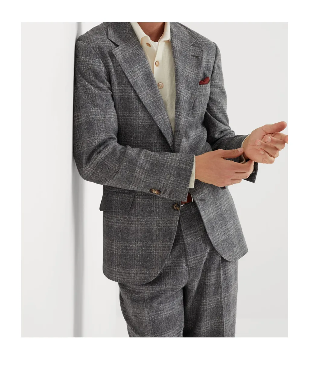 Check Pattern Blazer