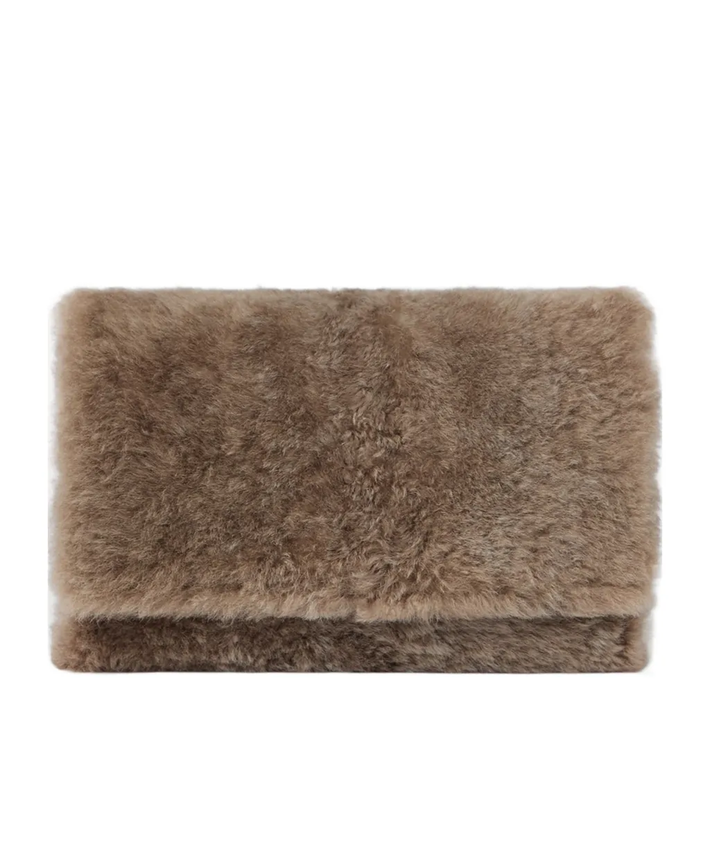 Shearling Cross Body Bag