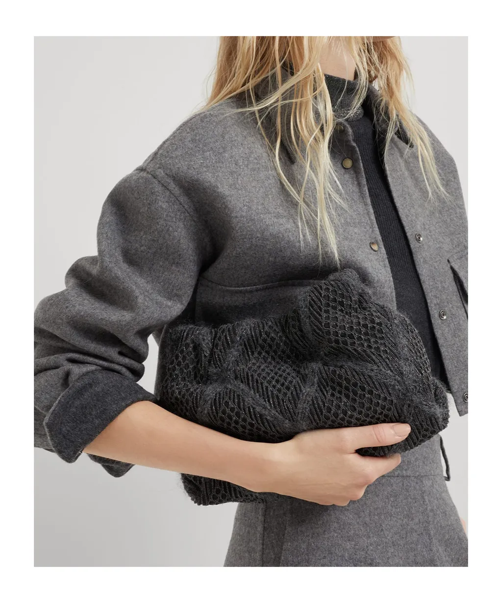 Monili Detailing Shoulder Bag