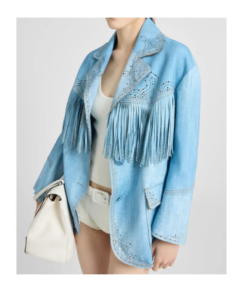 Jeans Print Marocain Jacket