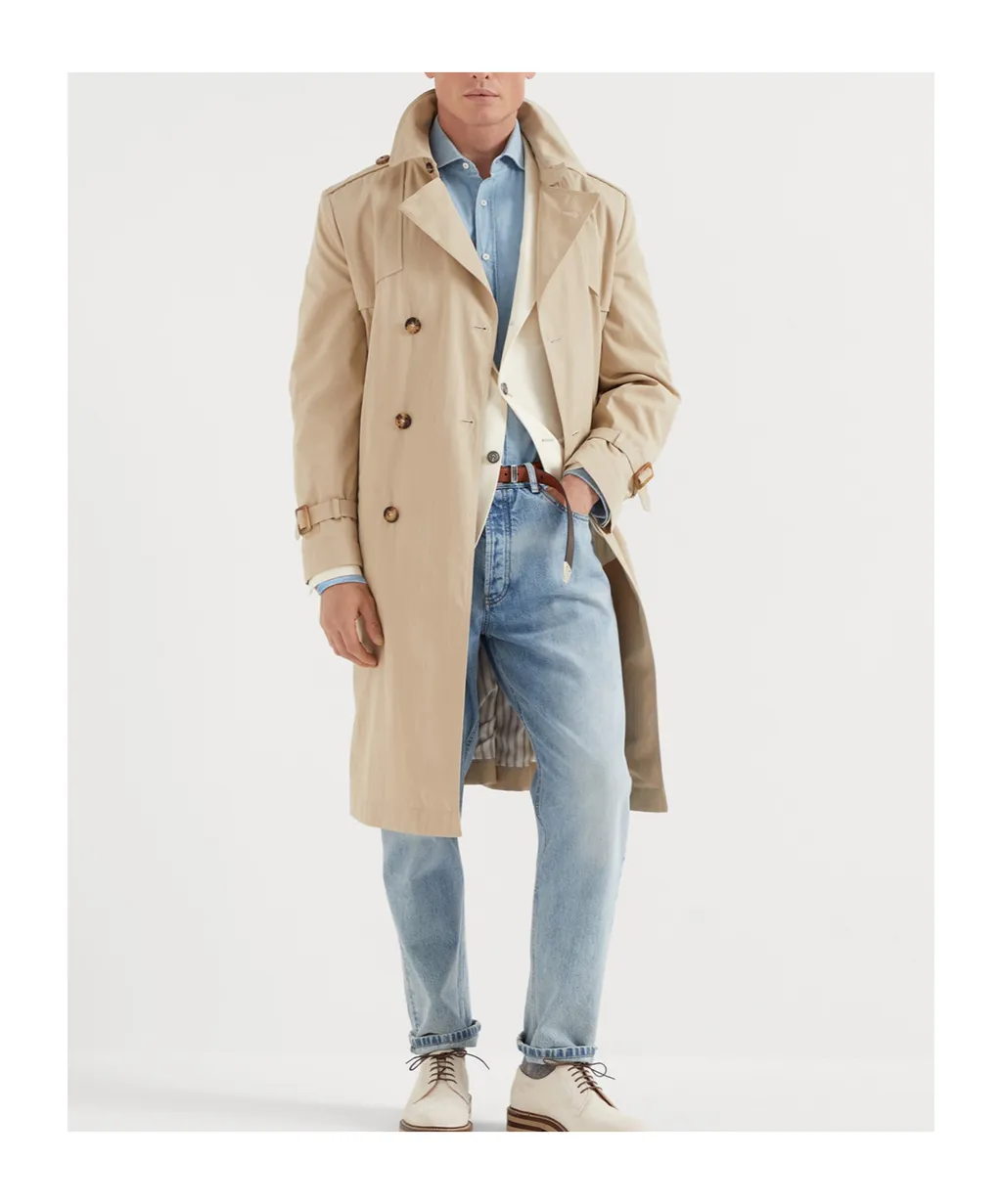 Lapel Long-Sleeved Coat