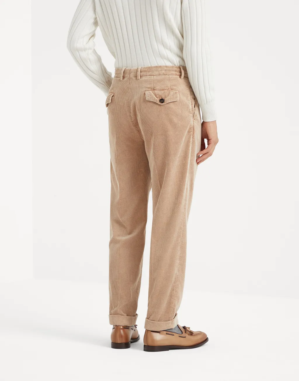 Corduroy Tapered Trousers