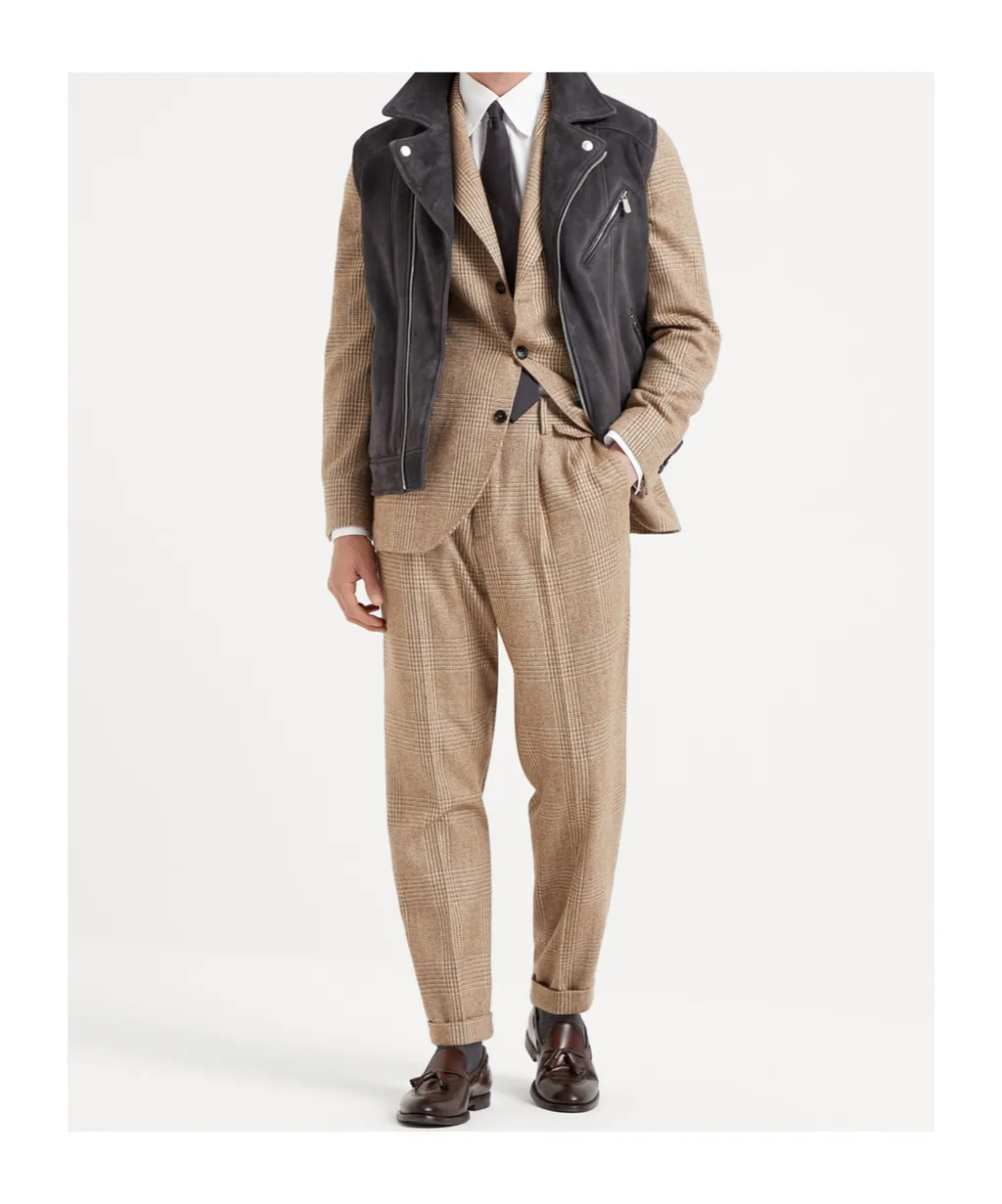 Check-Pattern Blazer