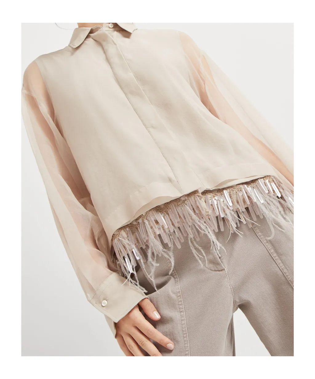 Fringe Detailing Blouse