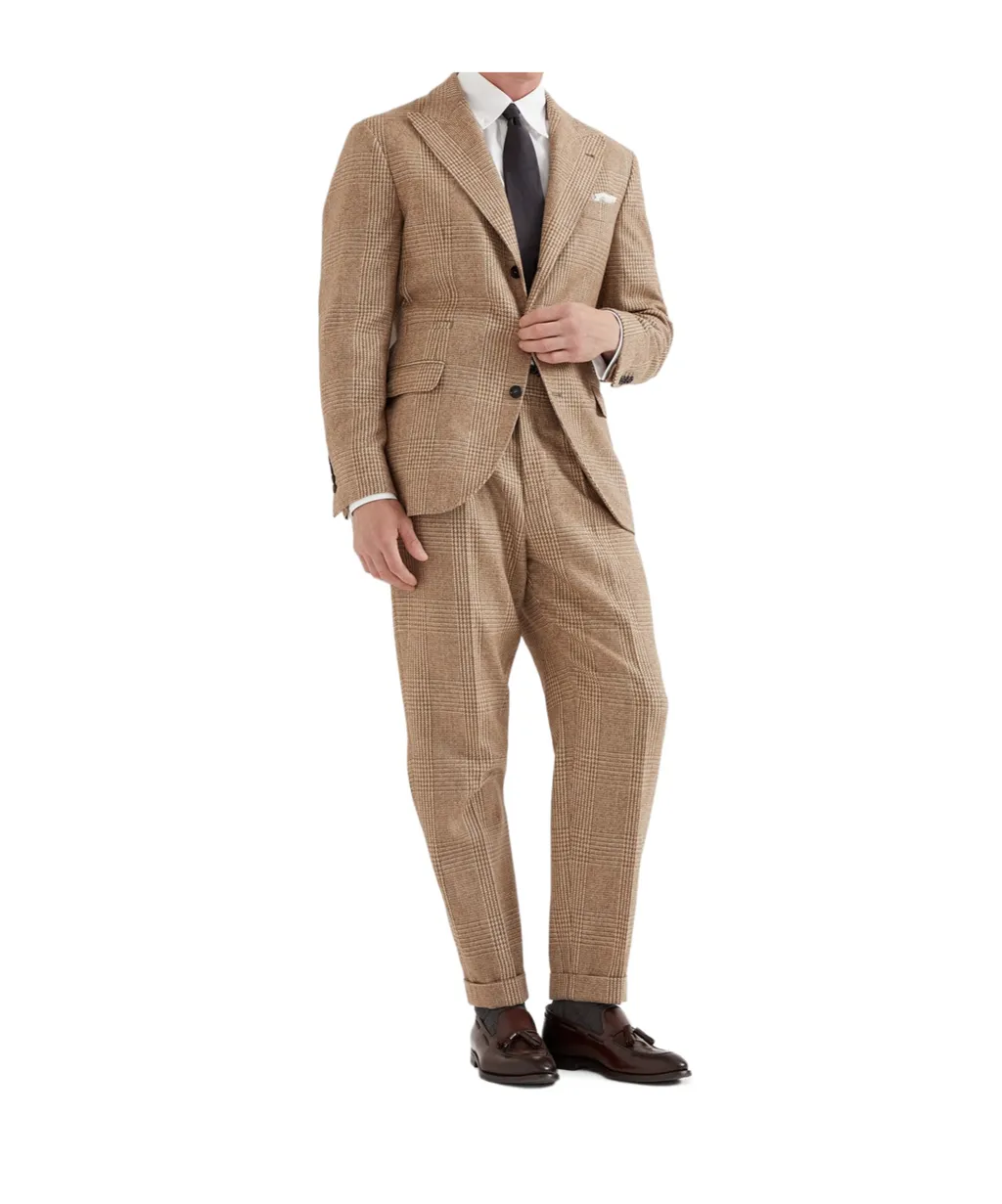 Checked Suit Set