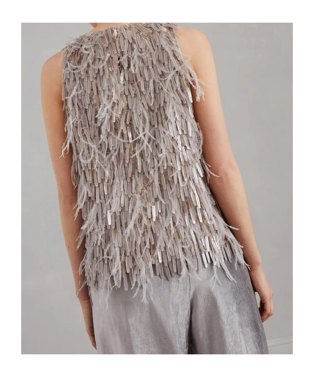 Dazzling Embroidered Top