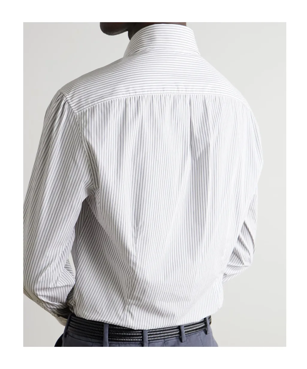 Lapel Long-Sleeved Shirt