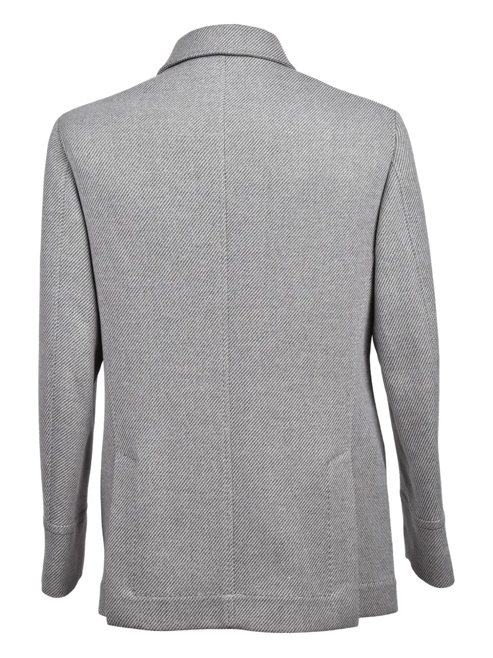 Herringbone Double-Breasted Jacket
