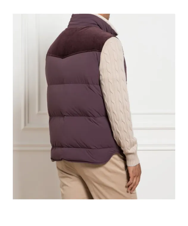 Sleeveless Cotton Coat