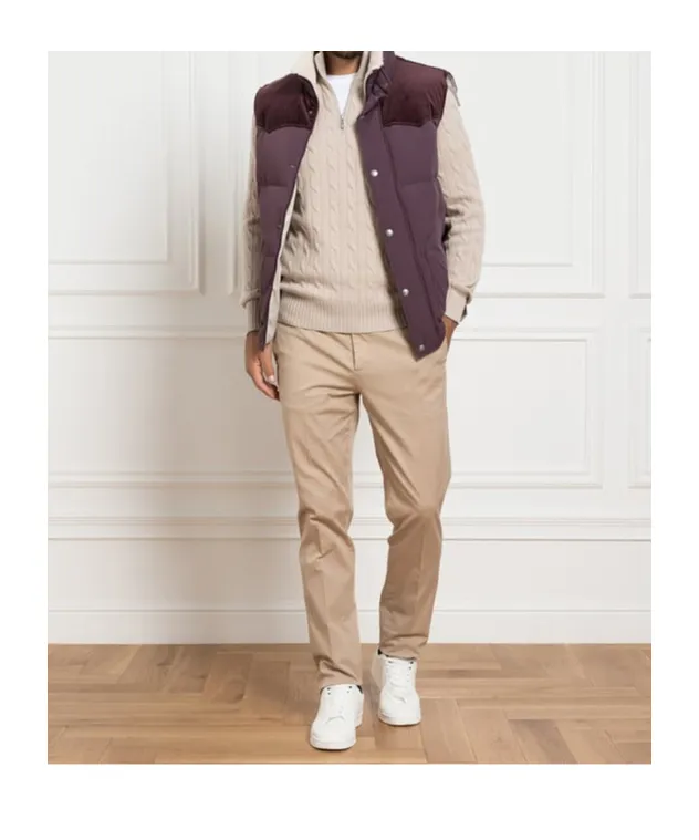 Sleeveless Cotton Coat