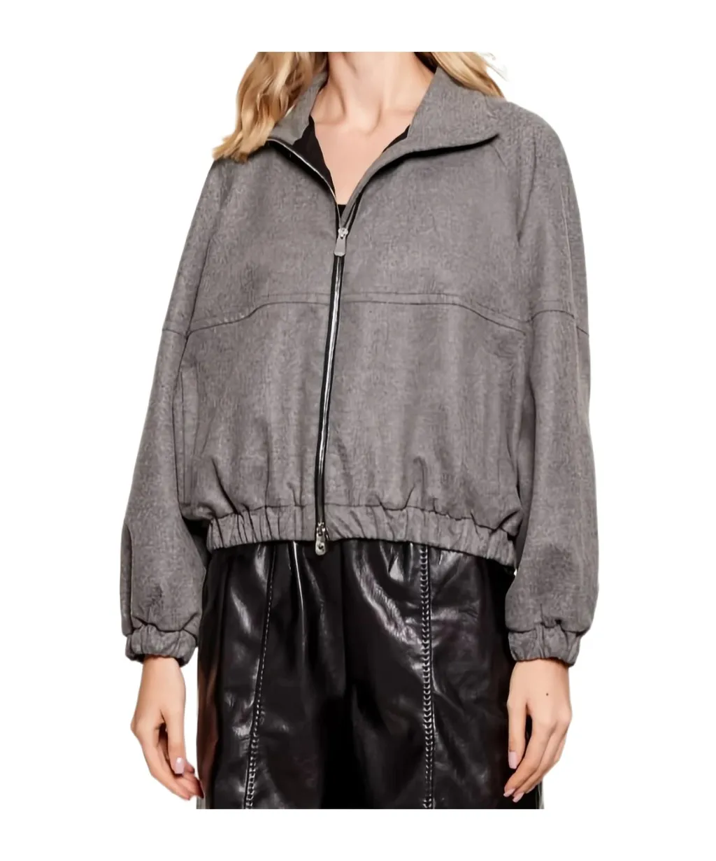 Long-Sleeved Casual Jacket