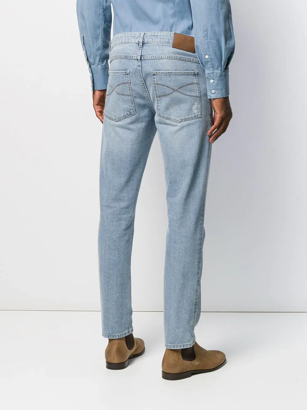 Distressed Detail Jeans