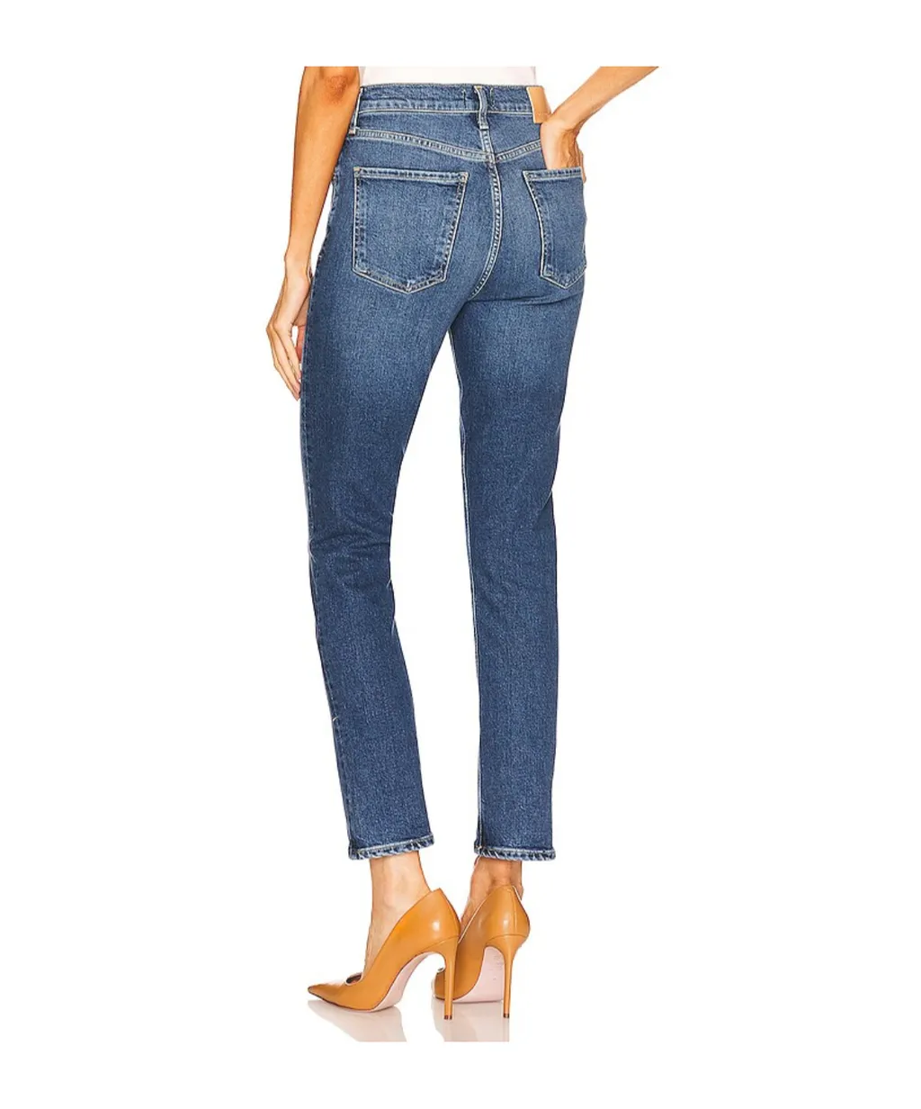 Charlotte High-Waisted Straight Leg Jeans