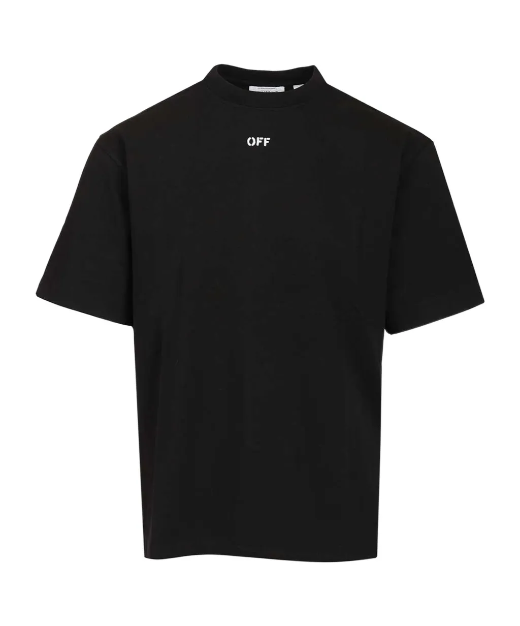 Off-White Logo Printed Crewneck T-Shirt