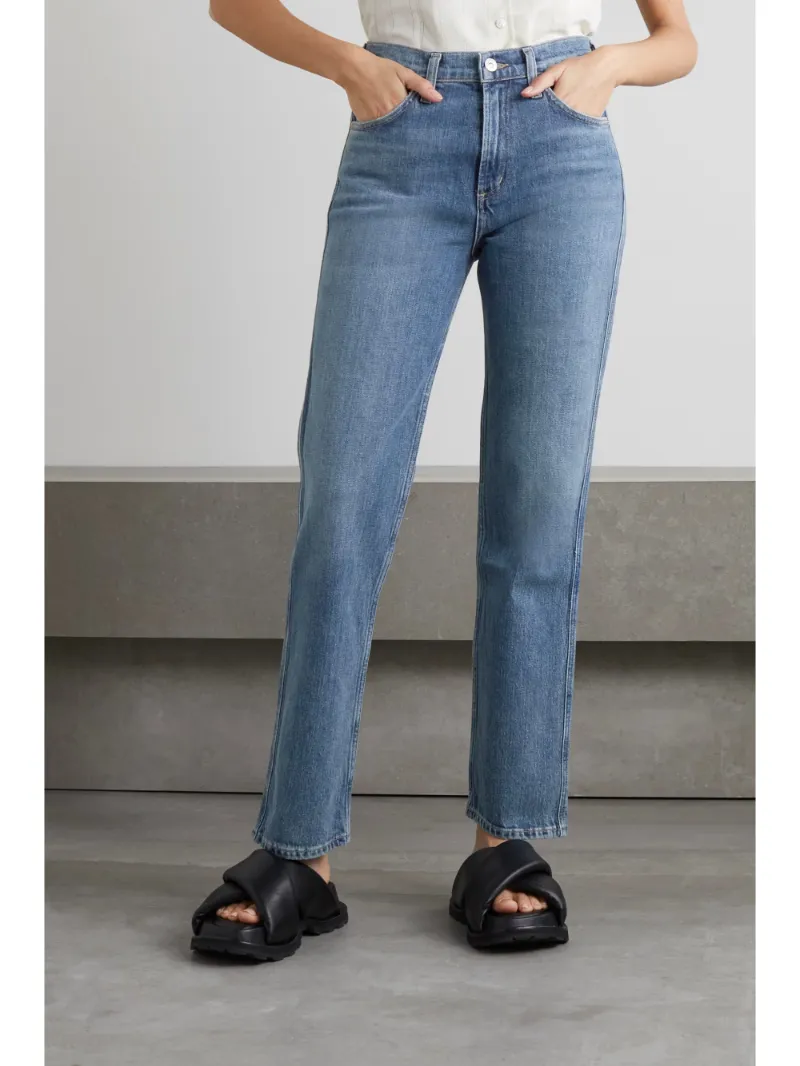 Daphne High-Rise Straight-Leg Jeans